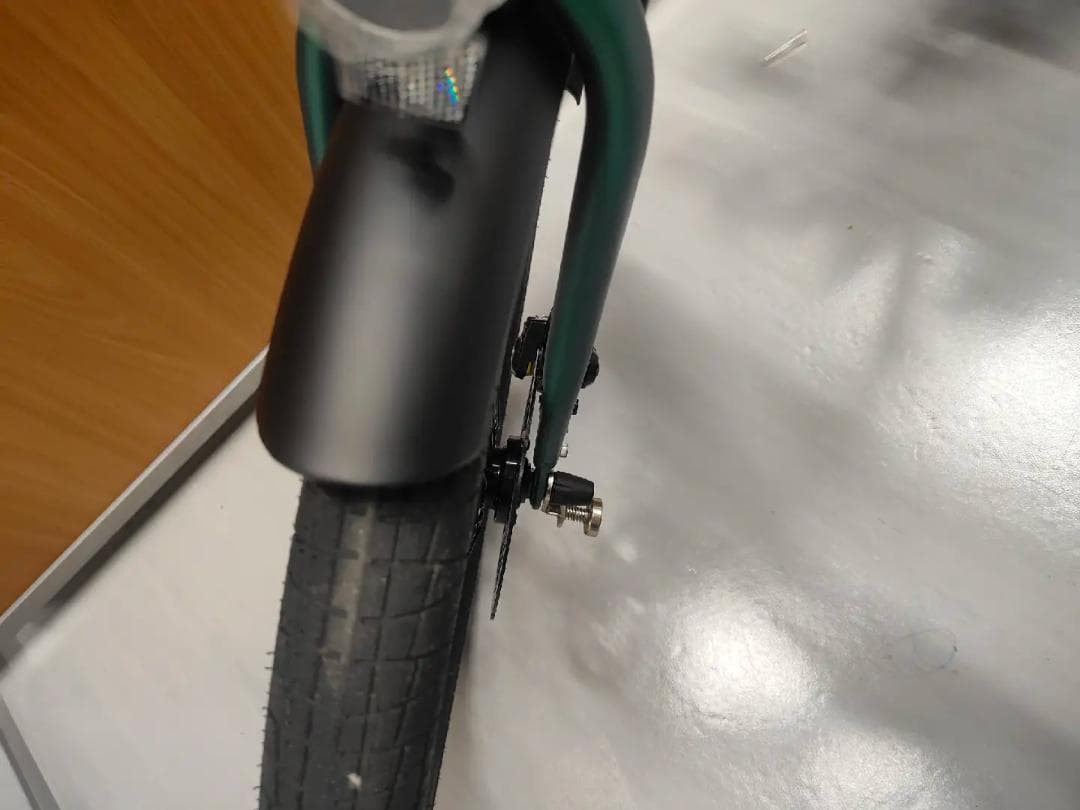 折り畳み電動アシスト自転車ERWAY A01 グリーン