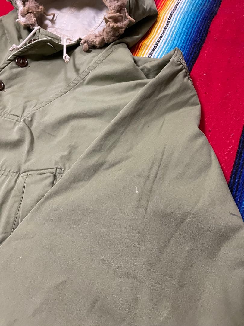 40s 米軍 スノーパーカー スモッグ U.S.Army リバーシブル M-42