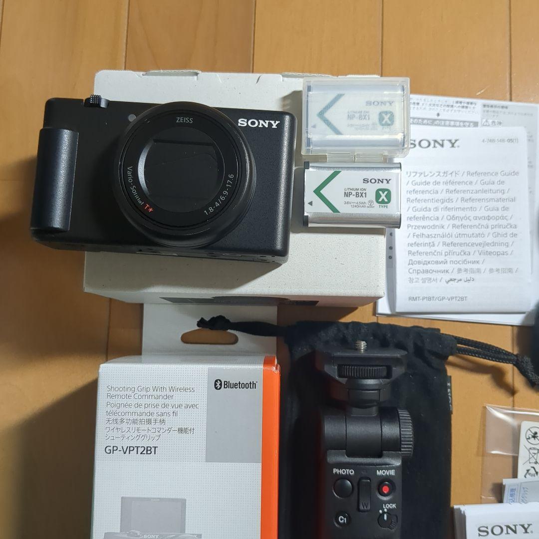 SONY VLOGCAM ZV-1 II Shooting Grip Kit 黒