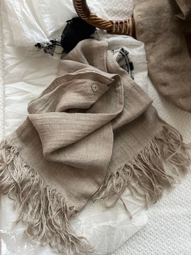 ebagos★ 1本手 オイルショルダー 紅籐 brown エバゴス★美品