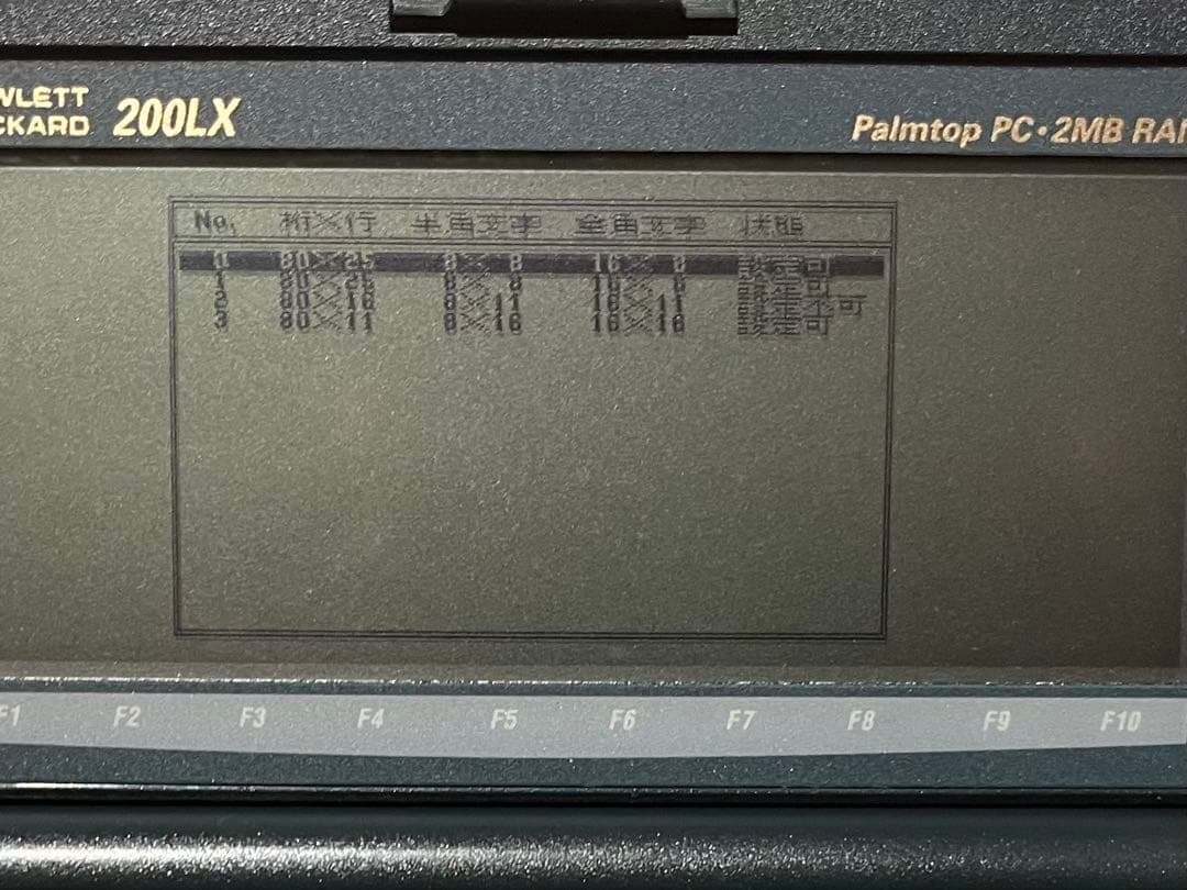 HP 200LX Palmtop PC 本体 + 付属品