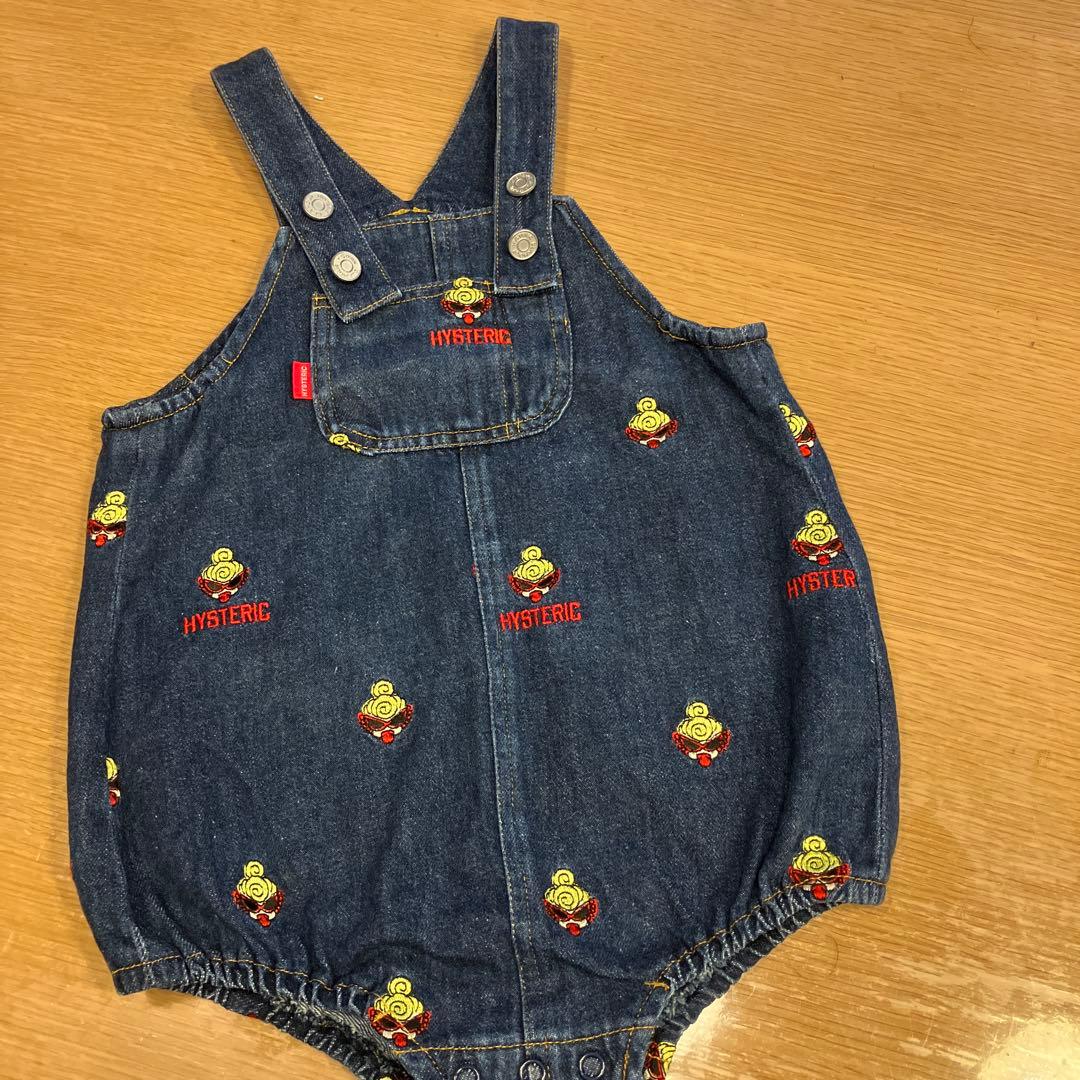専用出品 HYSTERIC MINI 刺繍デニム ダルマ インディゴ 美品