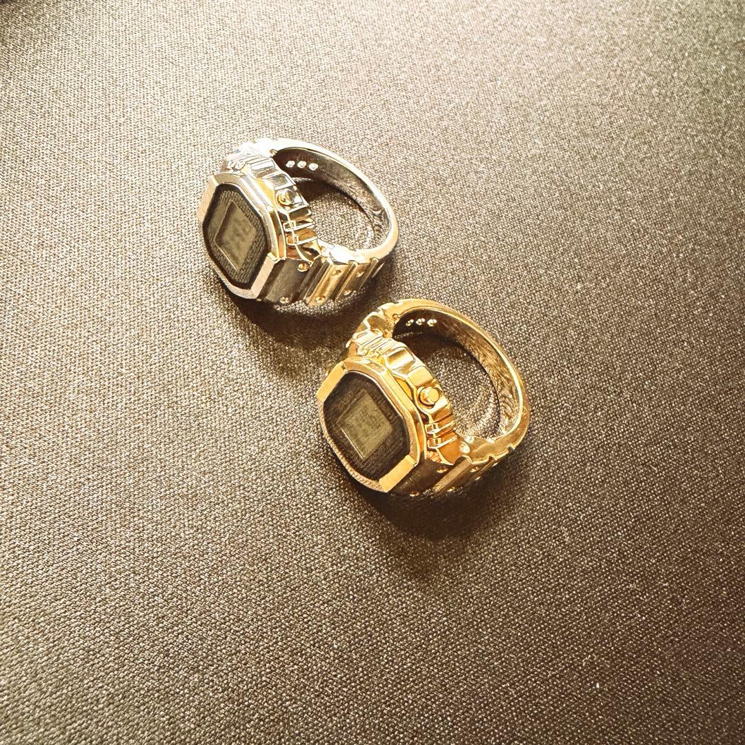 Casio リングウォッチ　シルバーのみ