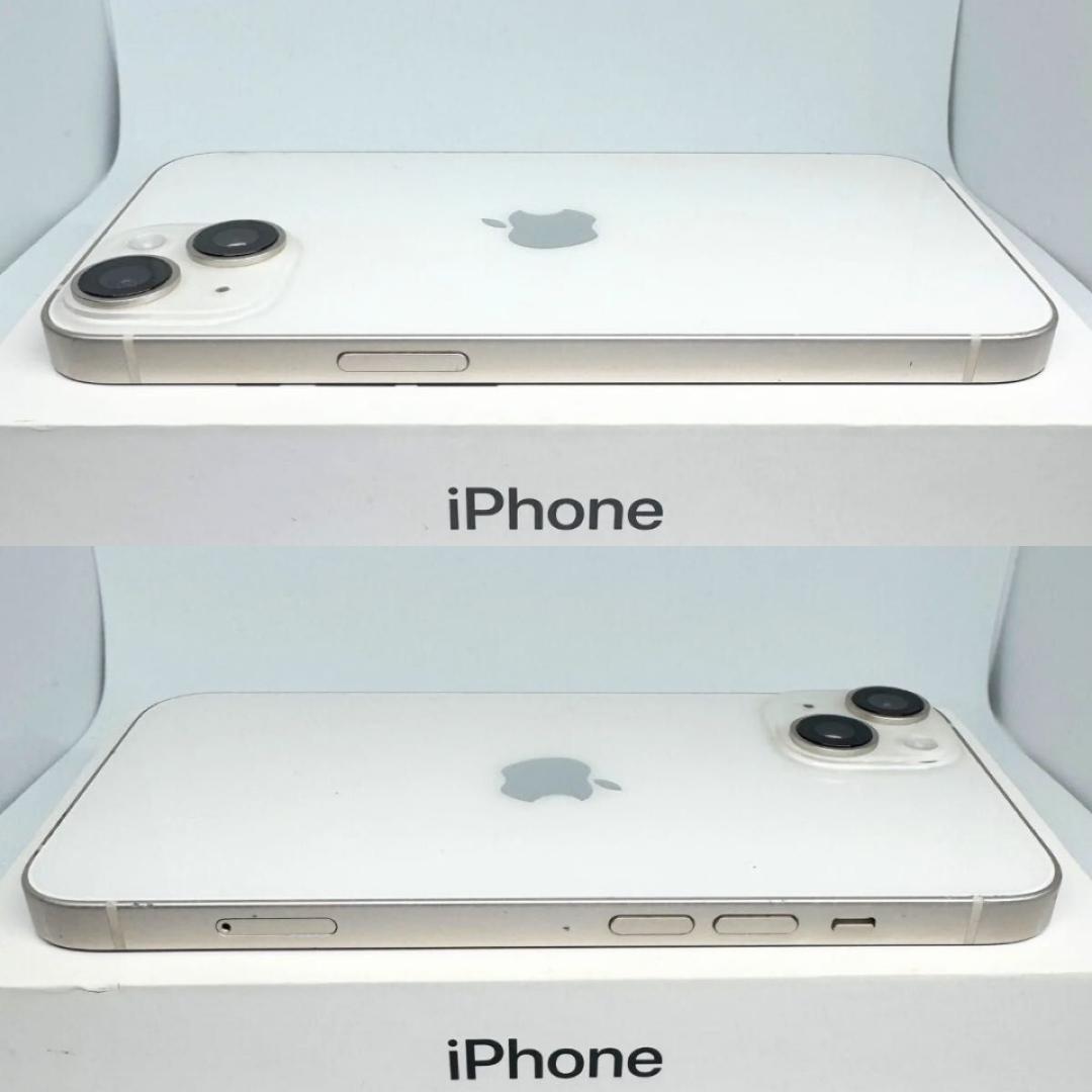 iPhone14 128GB バッテリー新品 ホワイト SIMフリー