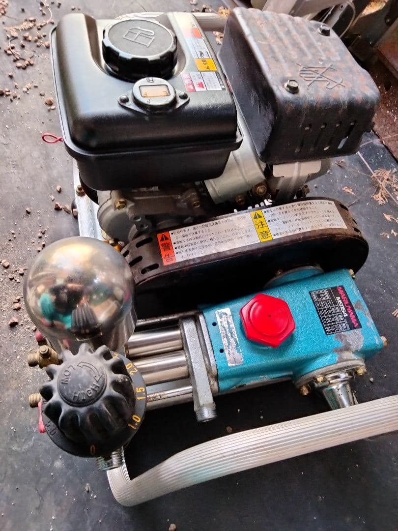 丸山　セット動噴　MS154　ジャンク