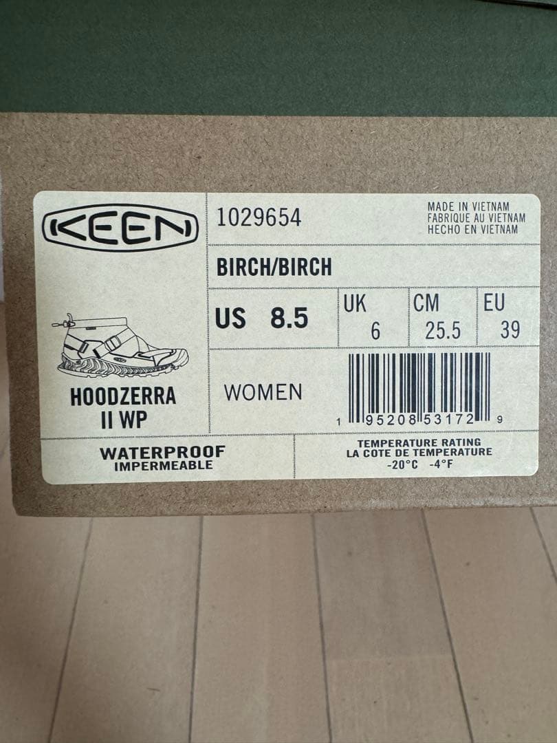 KEEN HOODZERRAⅡ 防水スノーブーツ25.5cm