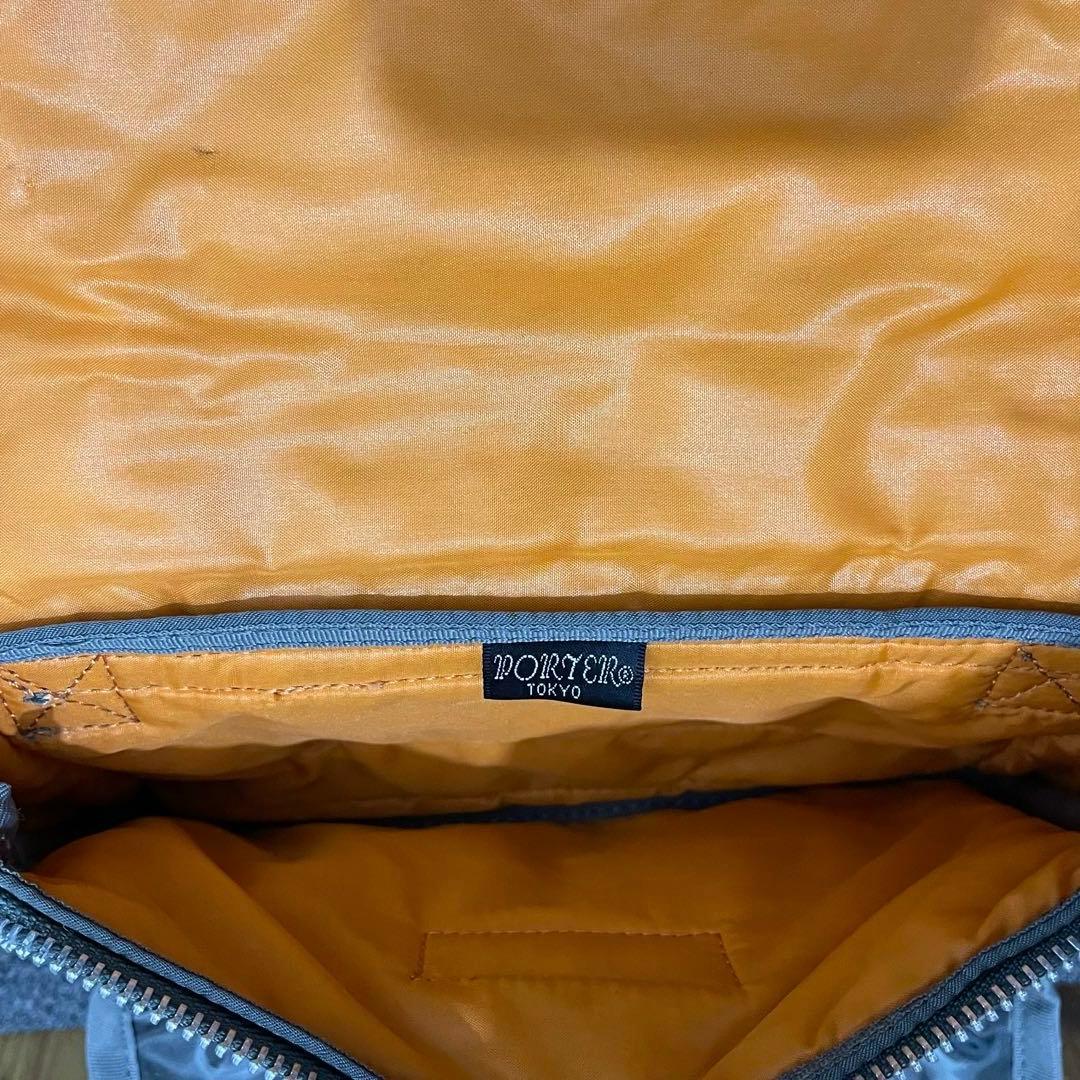 極美品 希少色✨ポーター タンカー ショルダーバッグ ポシェット シルバーグレー