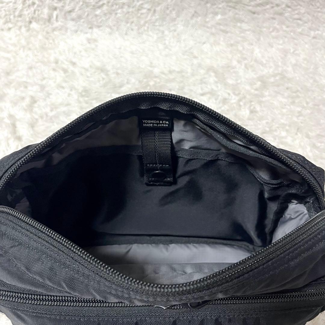 ✨未使用級✨PORTER フラッシュ 現行タグ ショルダーバッグ ブラック