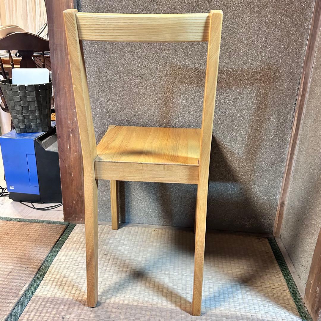 無印良品 木製チェア アッシュ材 ダイニングチェア
