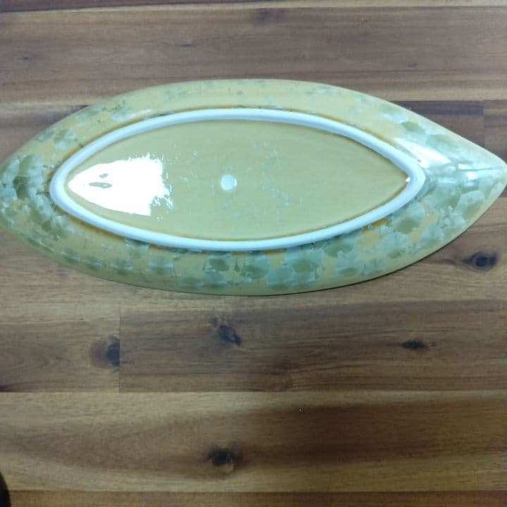 京都陶あん花結晶大皿