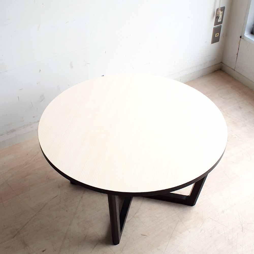 カリモク ラウンドコーヒーテーブル 丸 80cm ZR24369