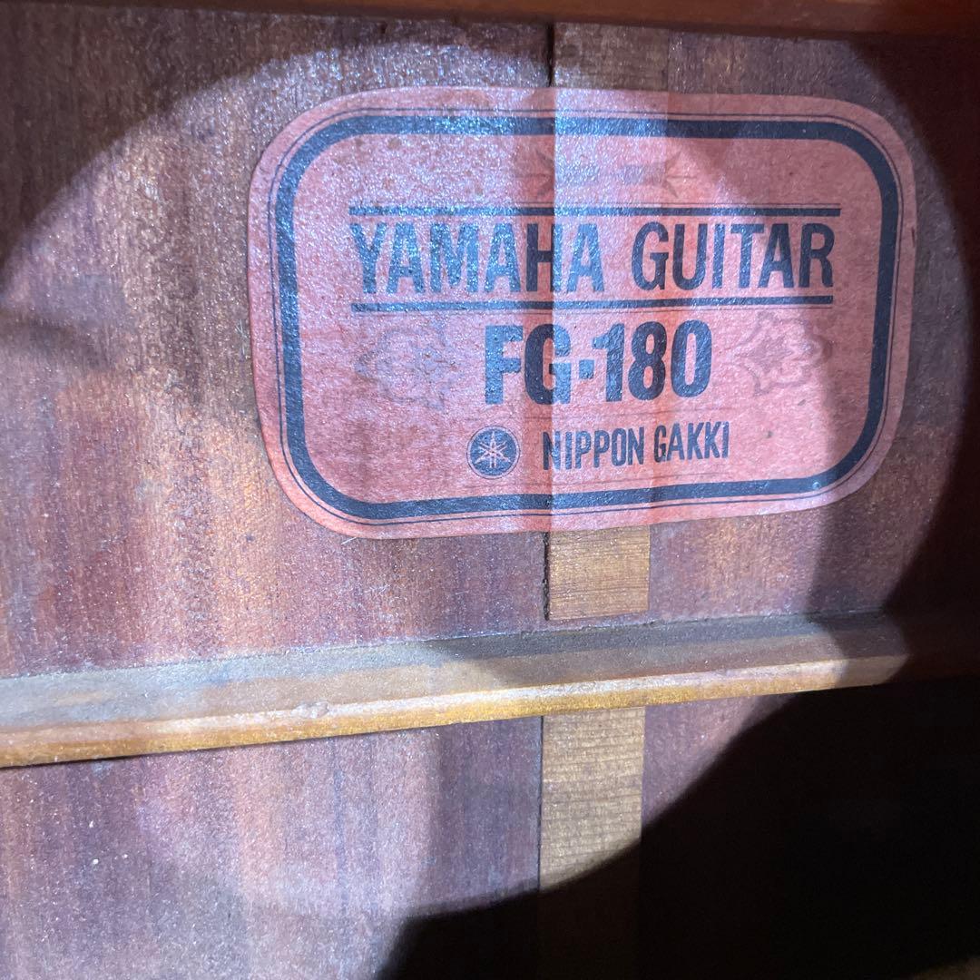 YAMAHA FG-180 赤ラベル ケース付き 『メンテナンス済み』