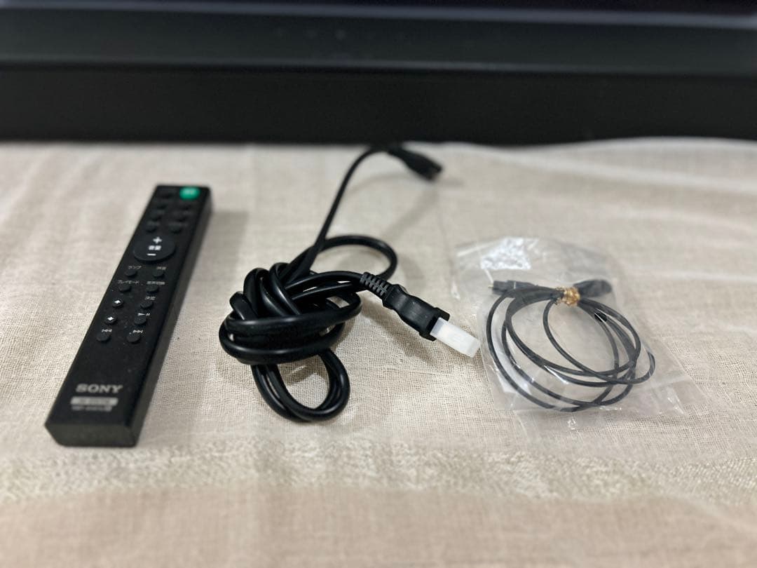 美品 SONY ソニー サウンドバー HT-S100F 2022年製 ブラック