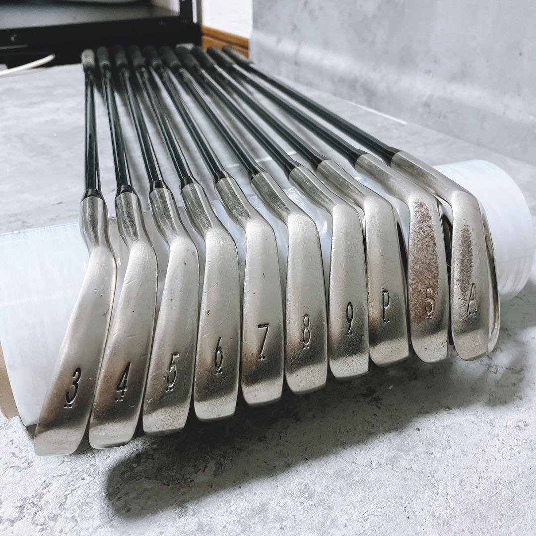 【希少】 ゴルフスタジオ Miura Spirit 三浦技研 アイアンセット