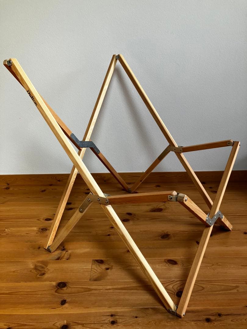 DULTON(ダルトン) ウッデンビーチチェア オリーブ　アウトドアチェア