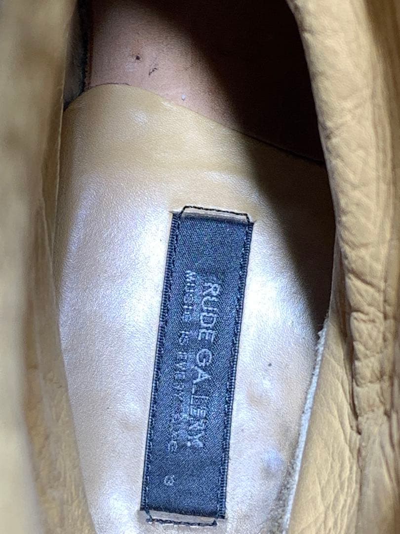 RUDE GALLERY（ルードギャラリー） エンジニア ミドル丈 レザーブーツ