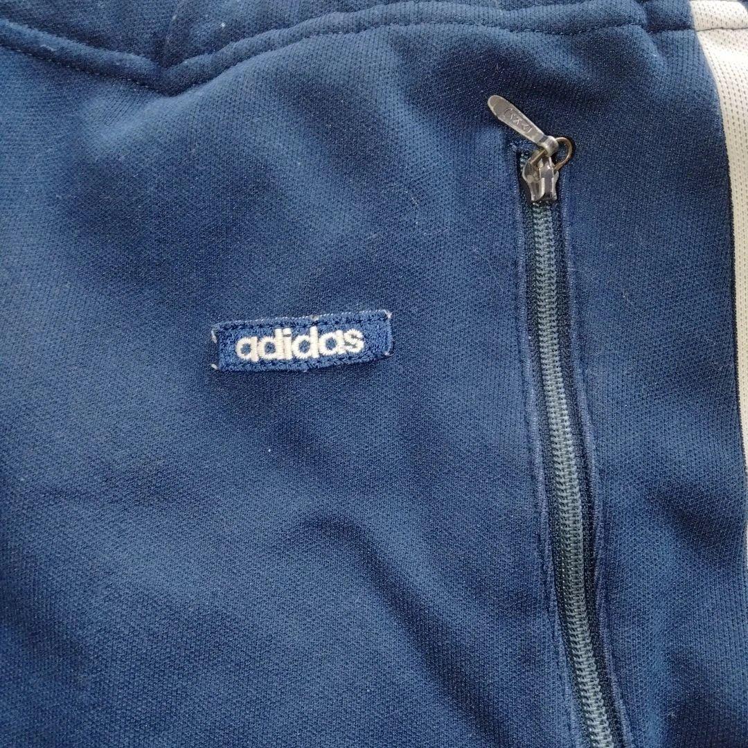 adidas ネイビー ジャージパンツ　ヴィンテージ