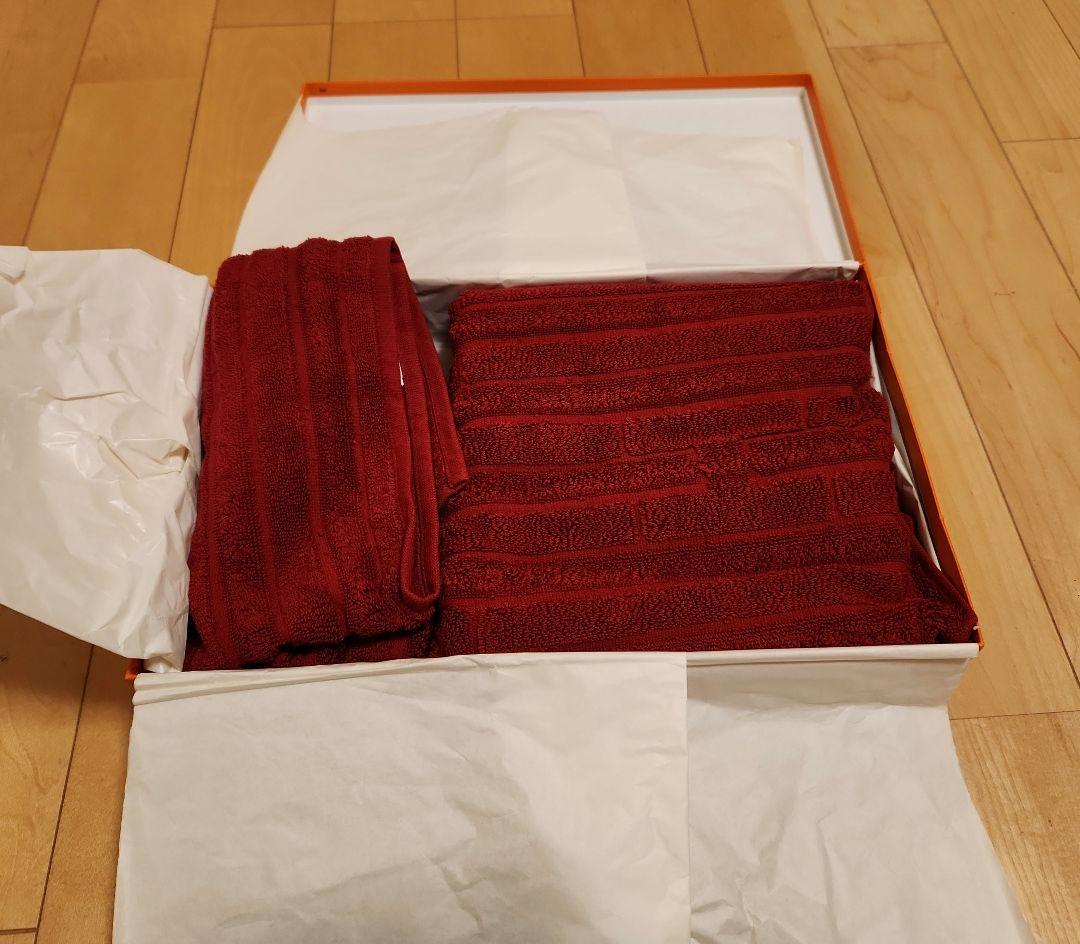 HERMES 箱入り タオルセット