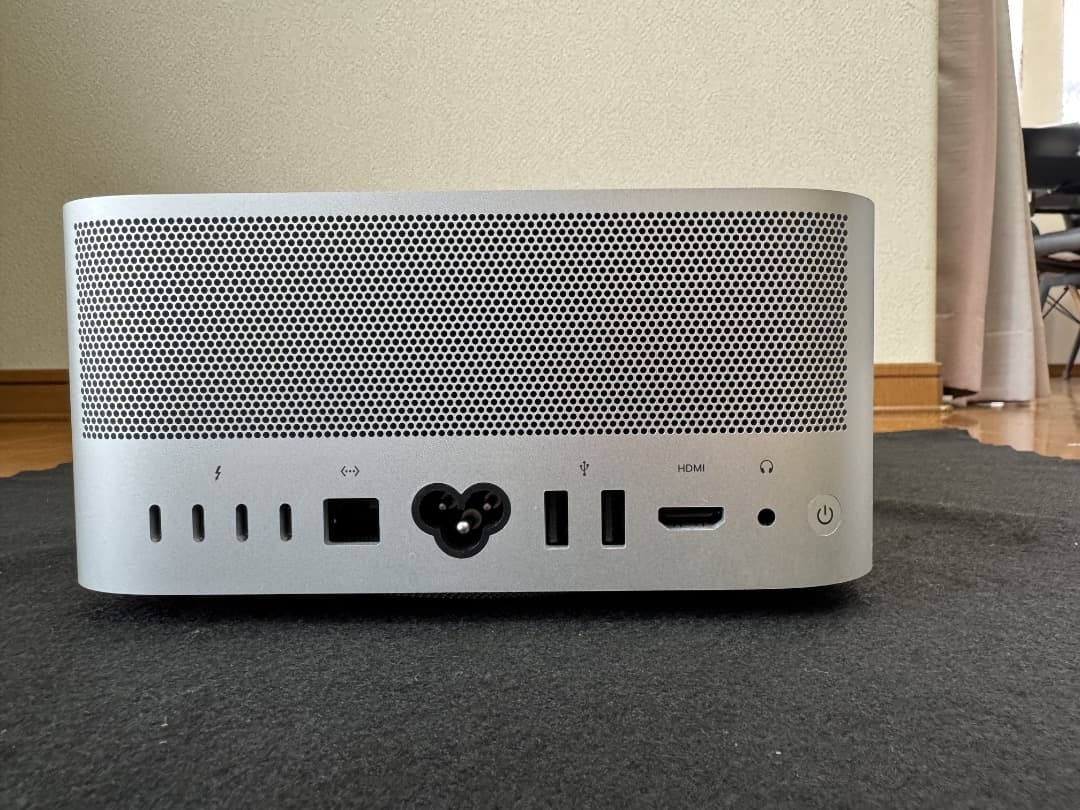 MacStudio M1 Max 64GB/512GB 24コアGPU