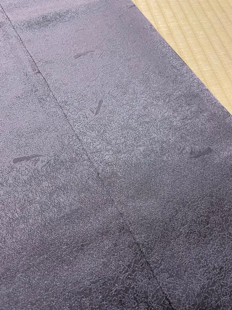 久保田一竹 大変珍しい真綿紬地 幻の辻が花 紋なし