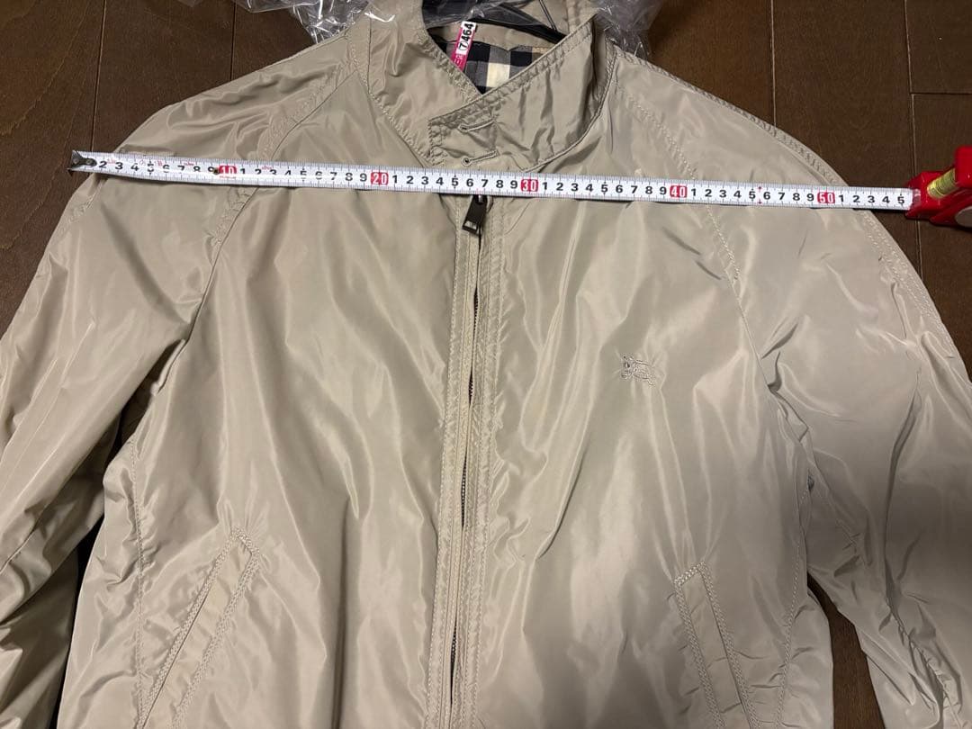 Burberry バーバリー・ロゴ付きナイロンジャケット・クリーニング済