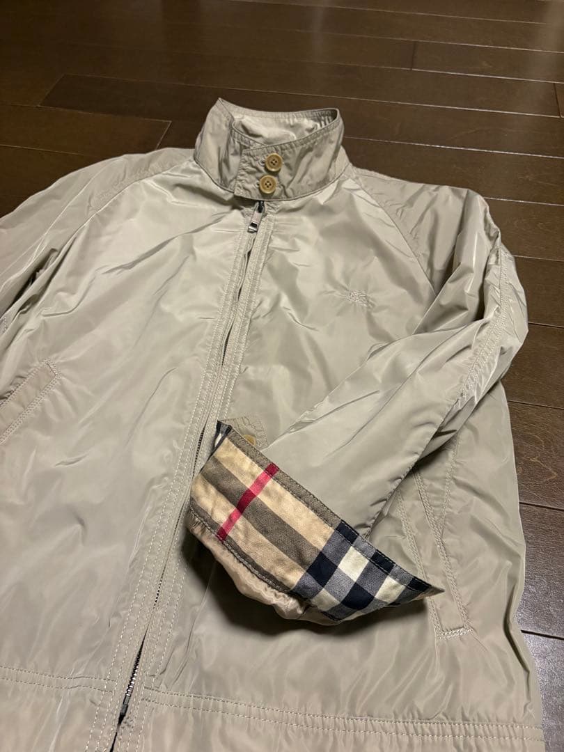 Burberry バーバリー・ロゴ付きナイロンジャケット・クリーニング済