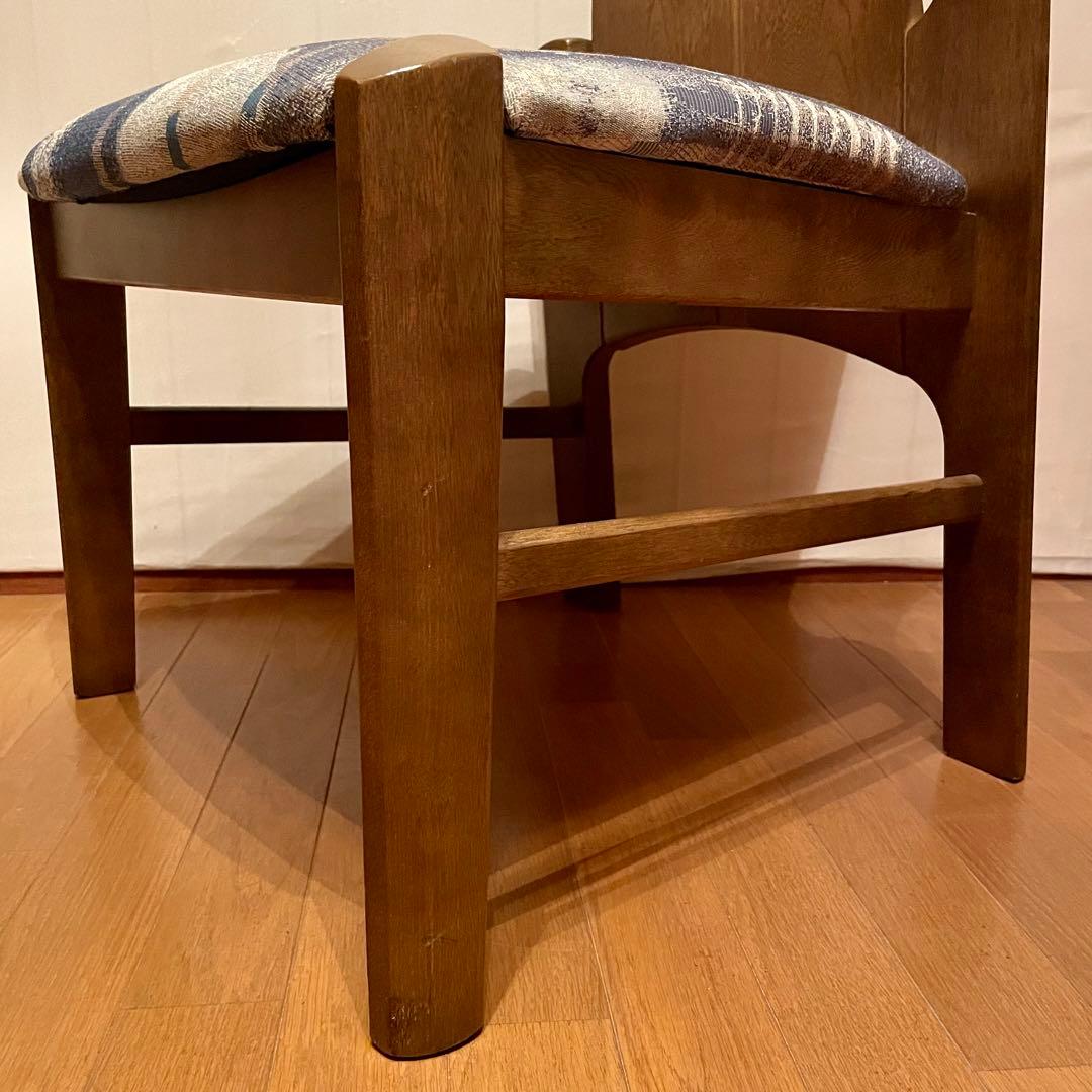 【karimoku】食堂椅子CT6255TP(2001年生産)No.4