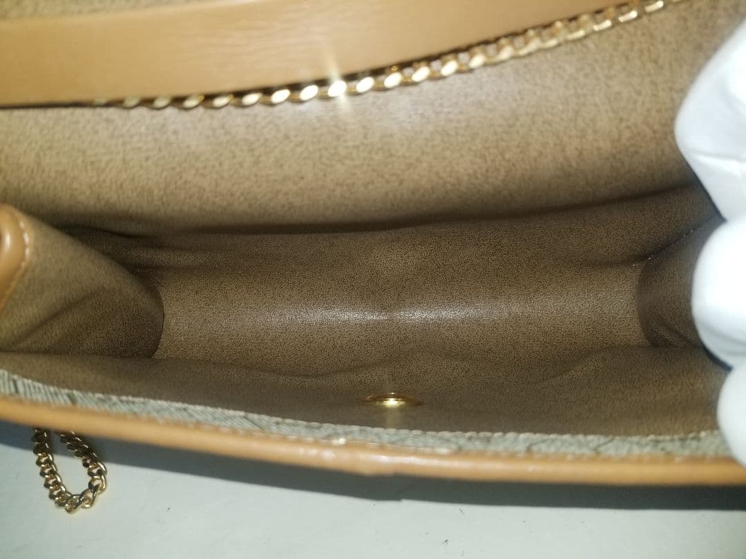 クリスチャン・ディオール ハニカムパターン チェーンショルダーバッグ