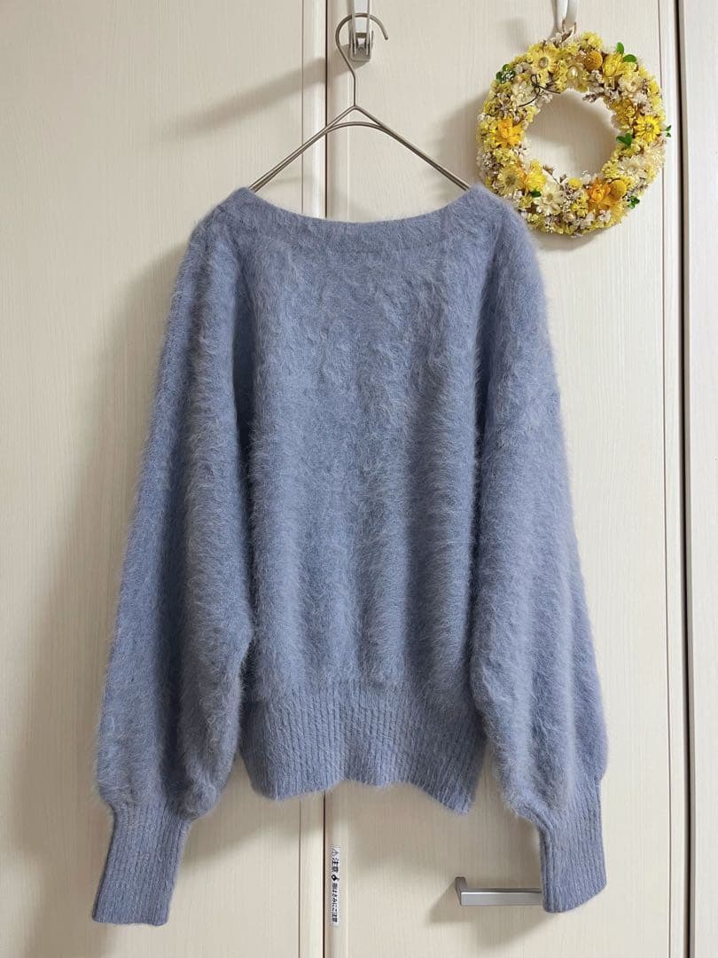 Whim Gazette カシミア混2WAYカーディガン 定価2.8万円