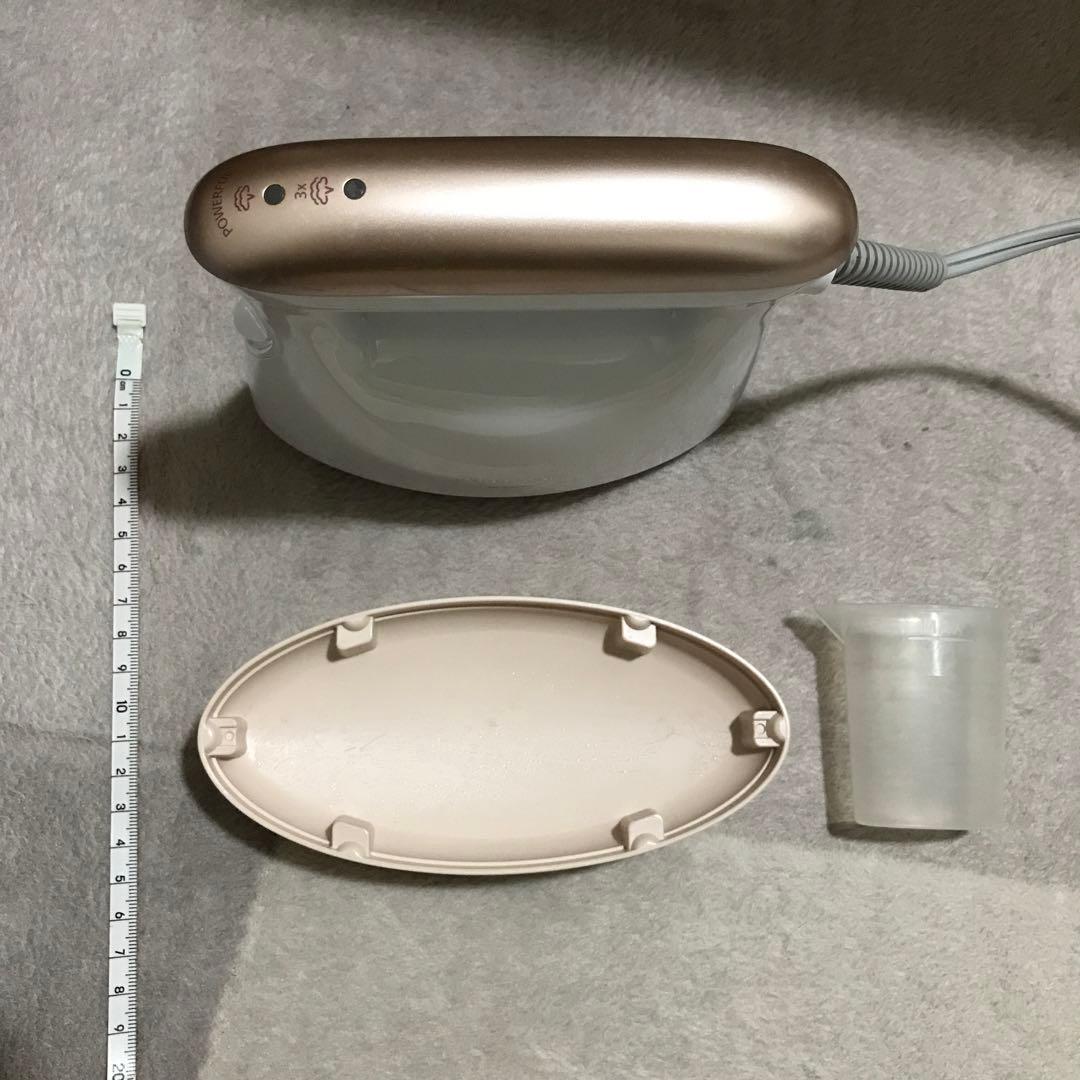 【Panasonic】衣類スチーマー　シャンパンゴールド　2回使用