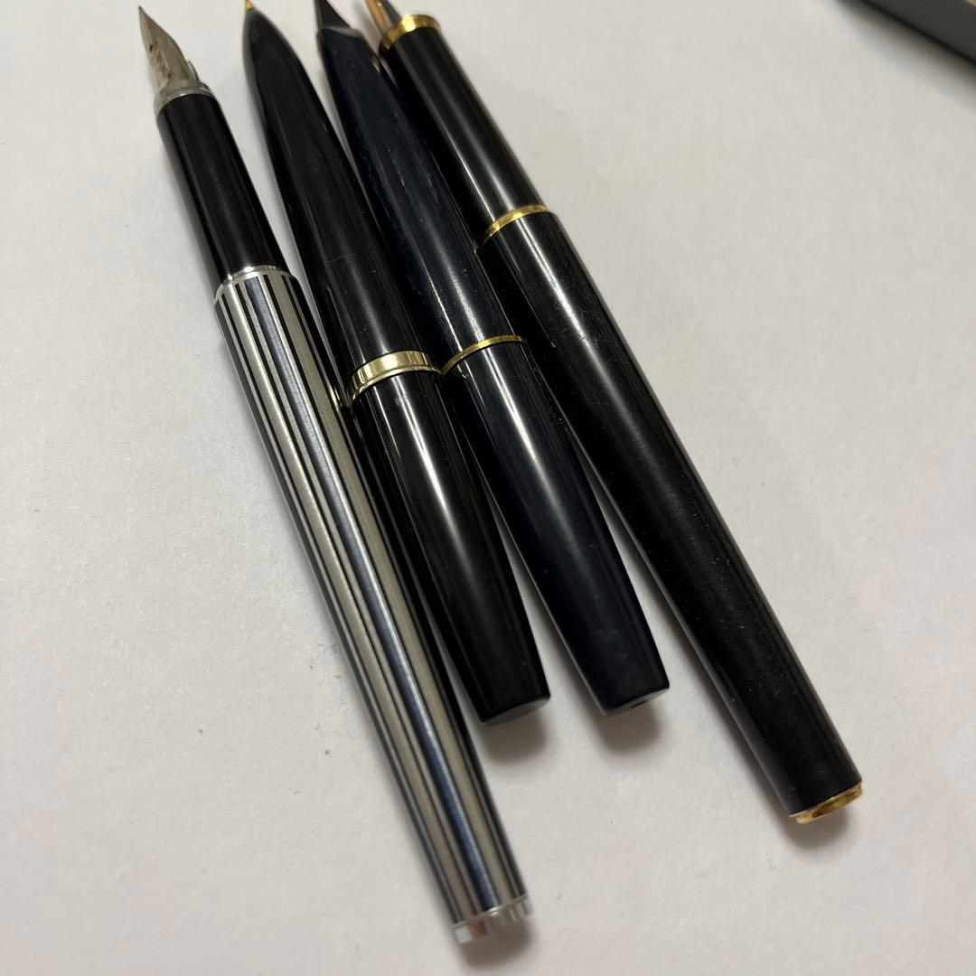 y*n様 万年筆　まとめ売り　パイロット　エリート　モンブラン　プラチナ　18k