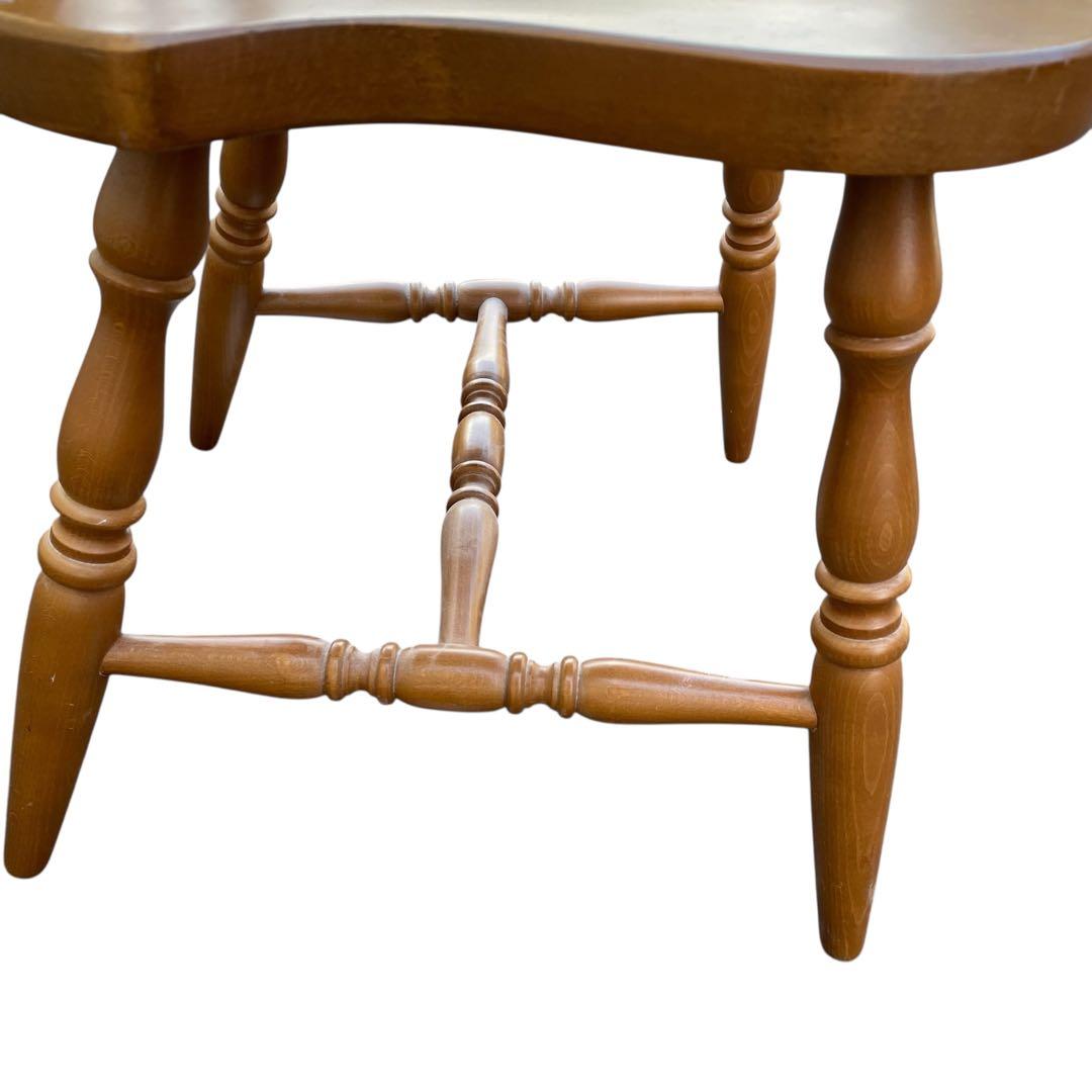 ダイニングチェア 飛騨産業 キツツキ マーク イス チェア アンティーク