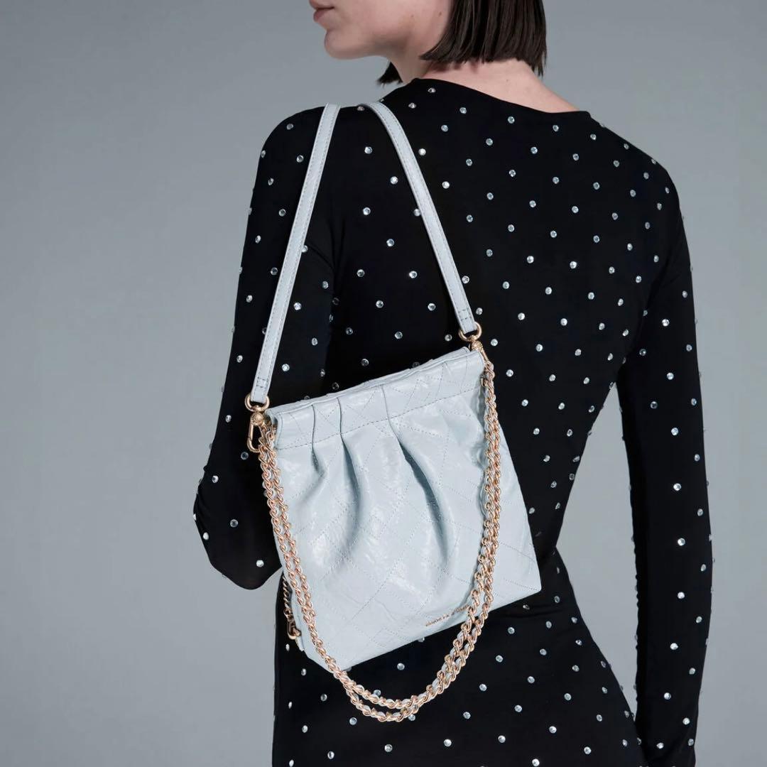 【新品未使用】 ドゥオ チェーンハンドルツーウェイバックパック シーソルトブルー