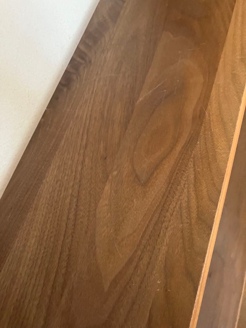 無印良品　スタッキングシェルフ　ウォールナット