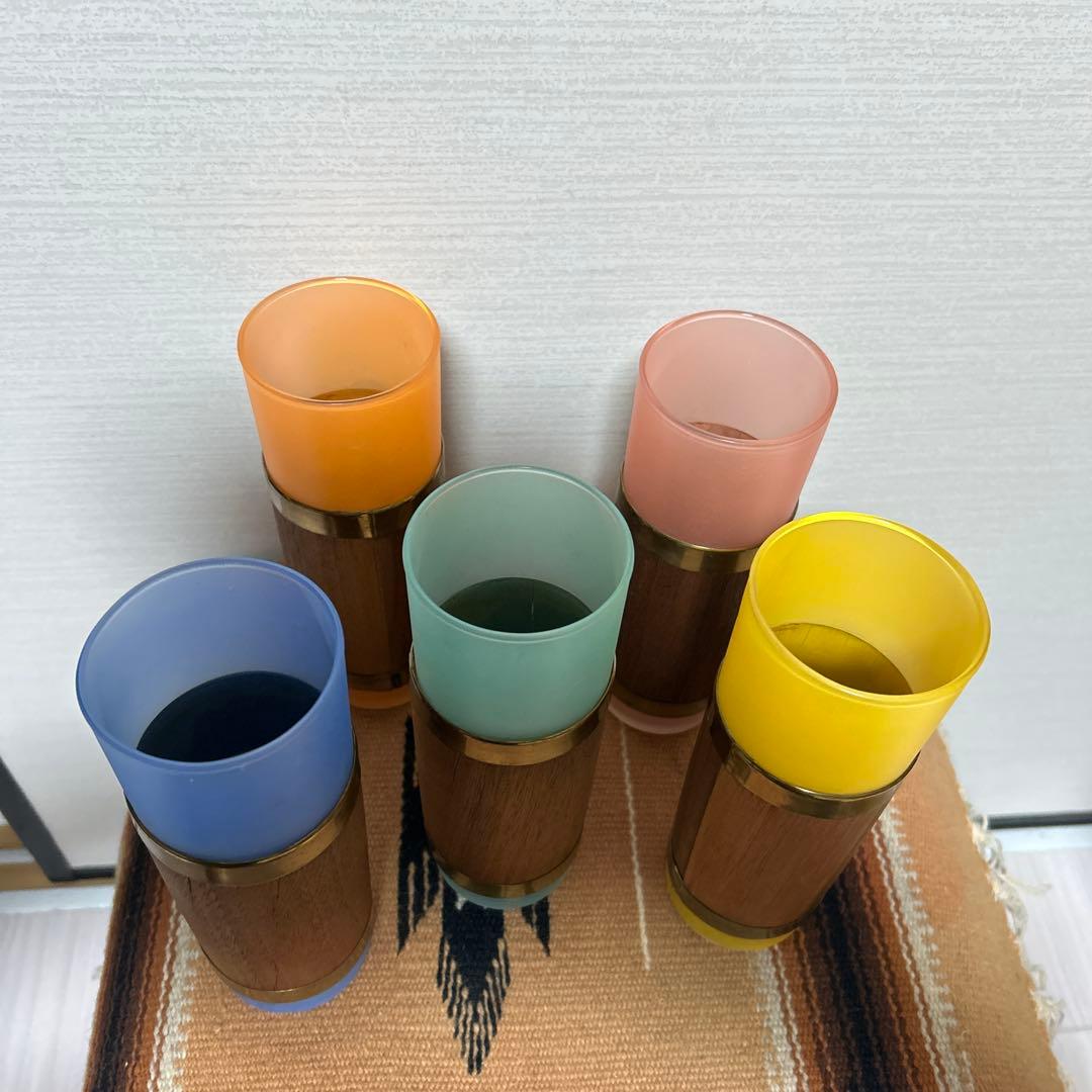 ミッドセンチュリー食器5個セット、おまけ付き ビンテージ食器　アンティーク食器