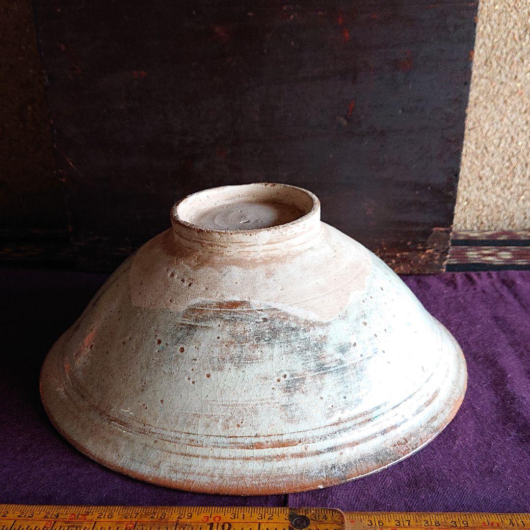 ペルシャ 白地多彩騎馬人物図鉢 9～13世紀頃