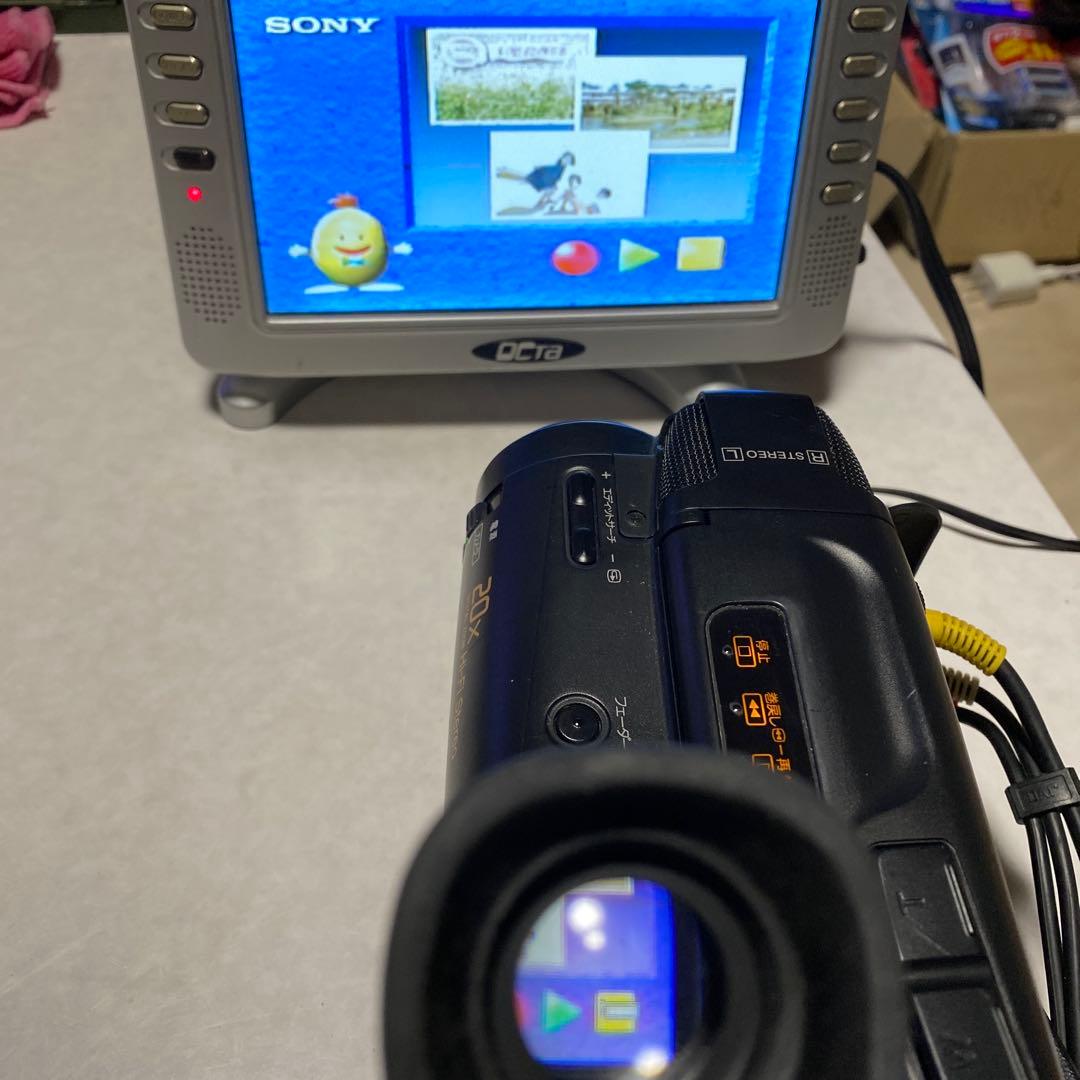 動作品　SONY VideoHi8 HANDYCAM CCD-TR830 ④