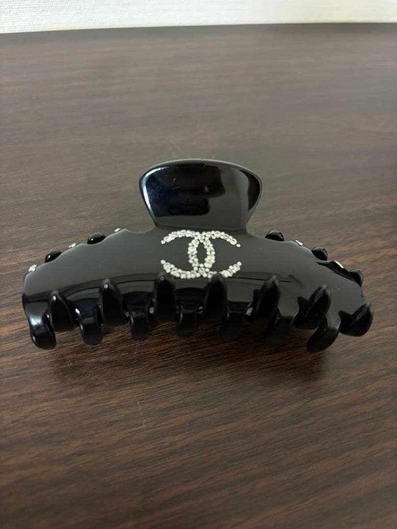CHANEL ヘアクリップ　ストーン　シャネル
