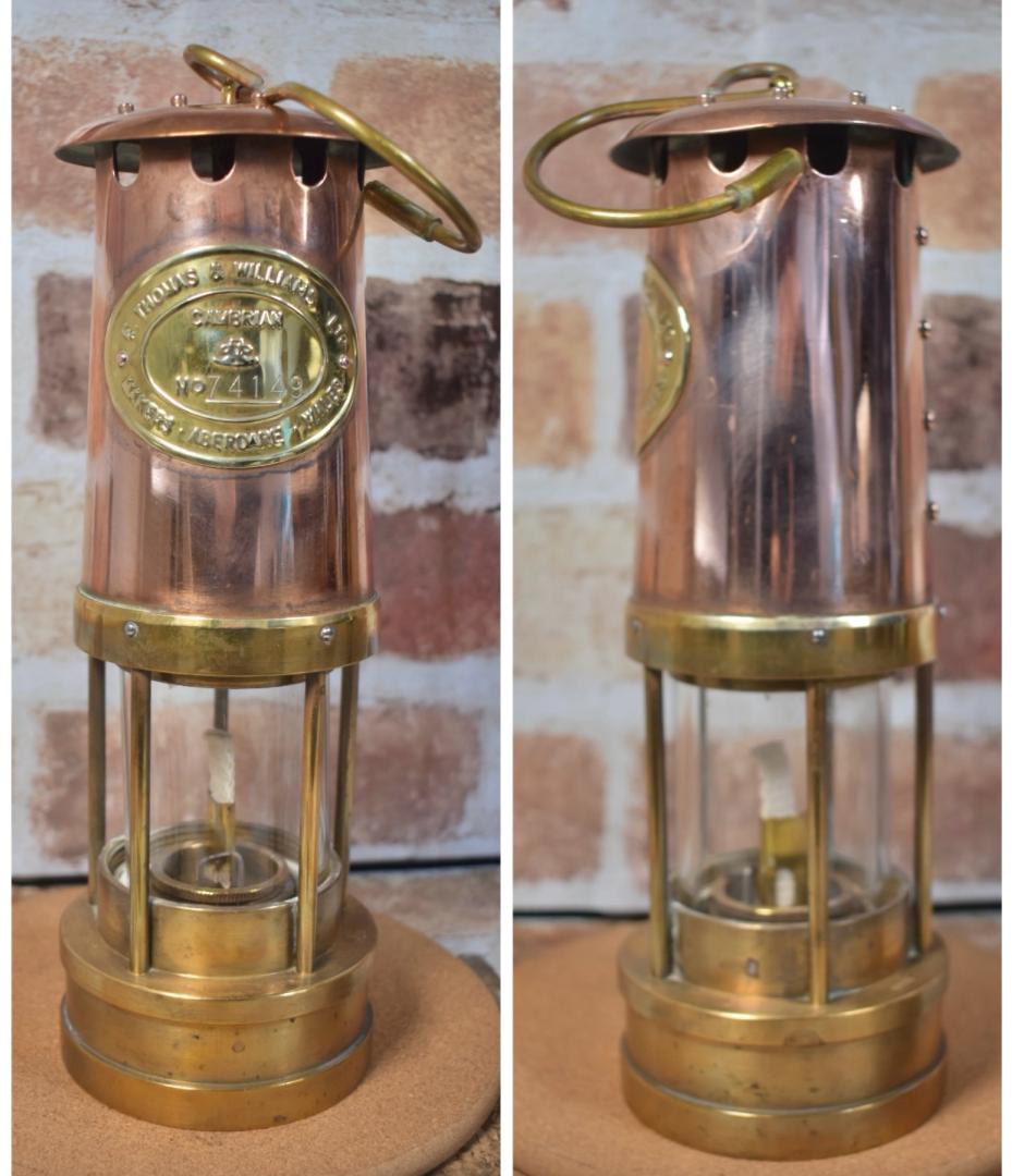 ★1981年製 E.Thomas & Williams 真鍮 コッパー ランタン