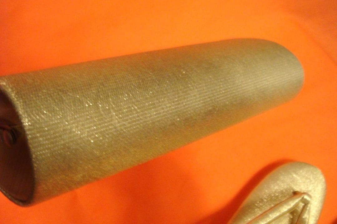 【未使用品】　草履　バッグのセット ゴールド フォーマル　婚礼用　着物　小物