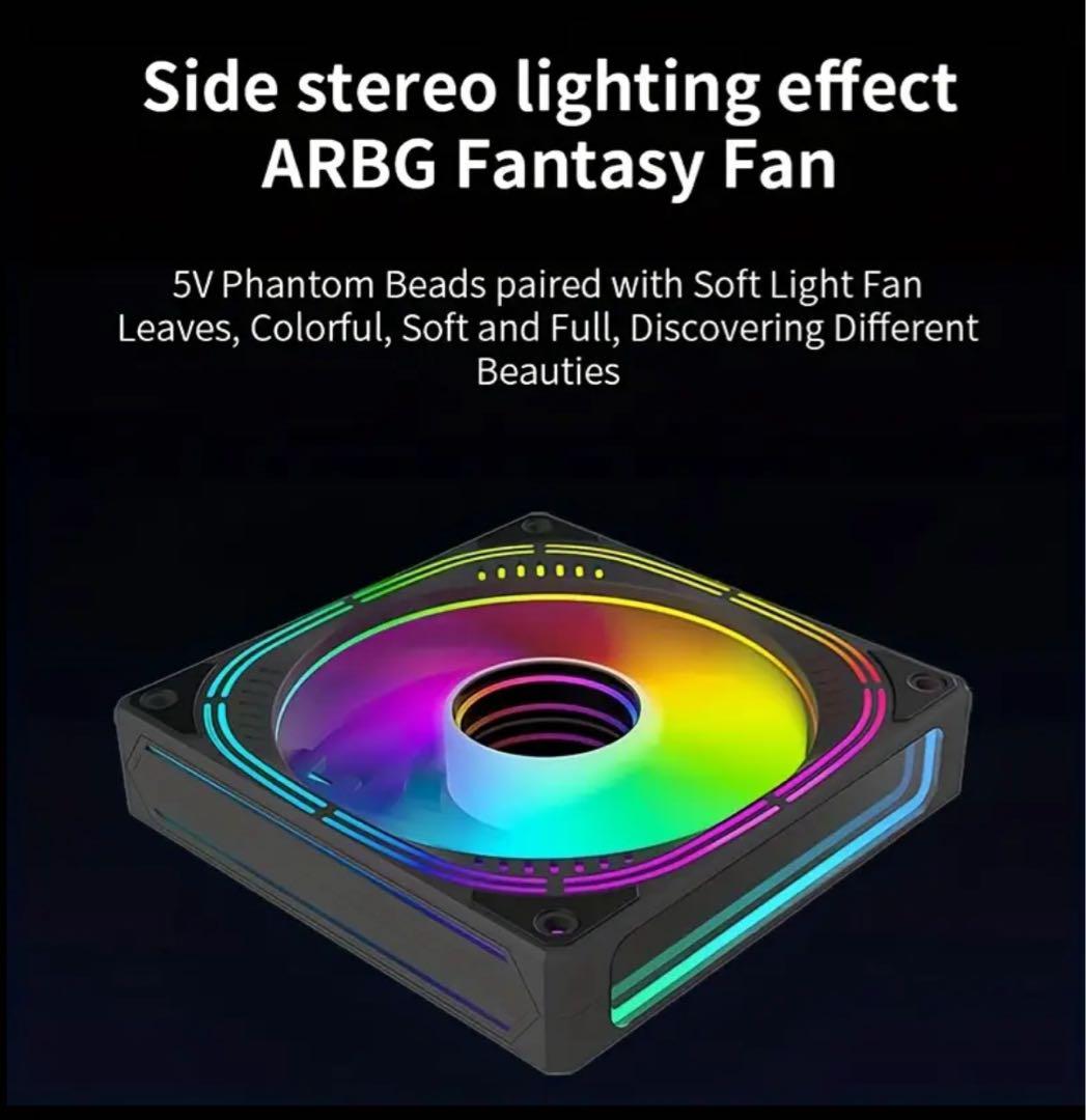 ARGBファン6個+1個 ARGB コントローラー コンボ パックセット