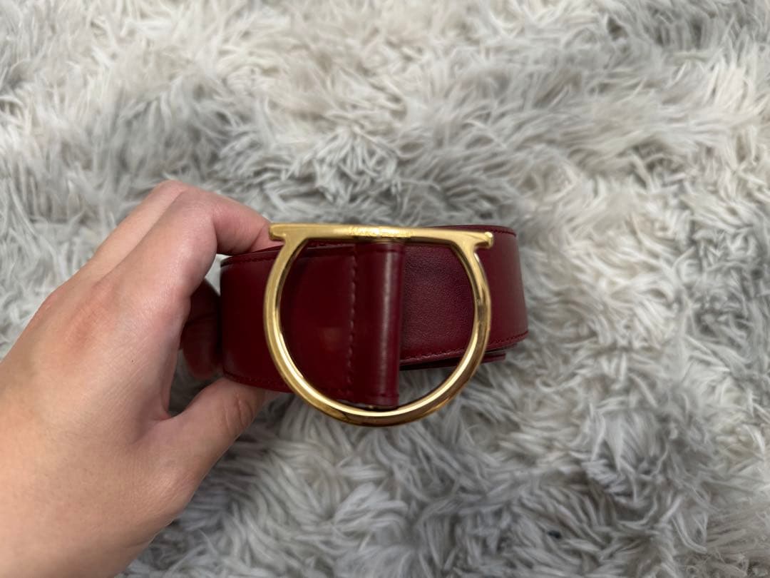 【nikoichi様限定】フェラガモ ガンチーニ ベルト 100 レザー