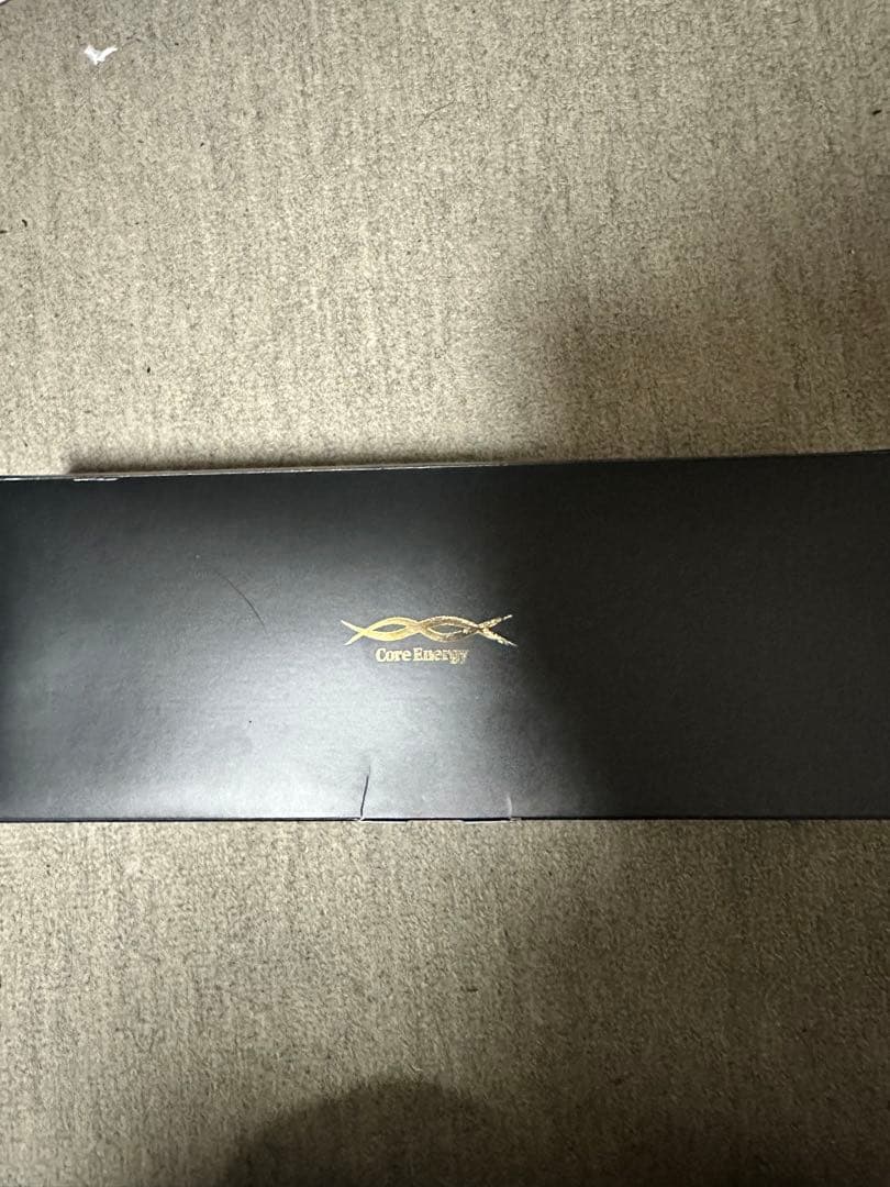 Core Energy 黒 レザーベルト