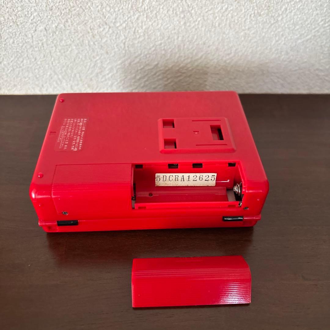 ★人気色レッド★ National カセットプレーヤー　RQ-J8