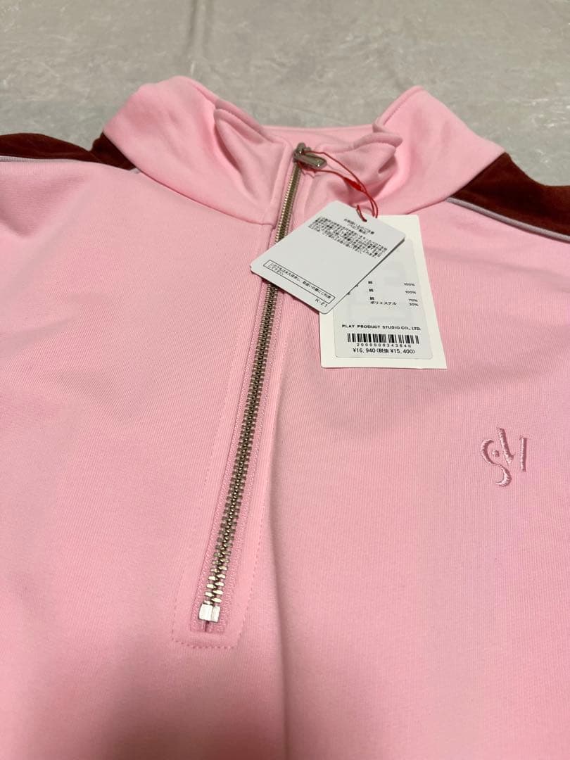 新品　MAISON SPECIAL SideLineHalfZipSweat