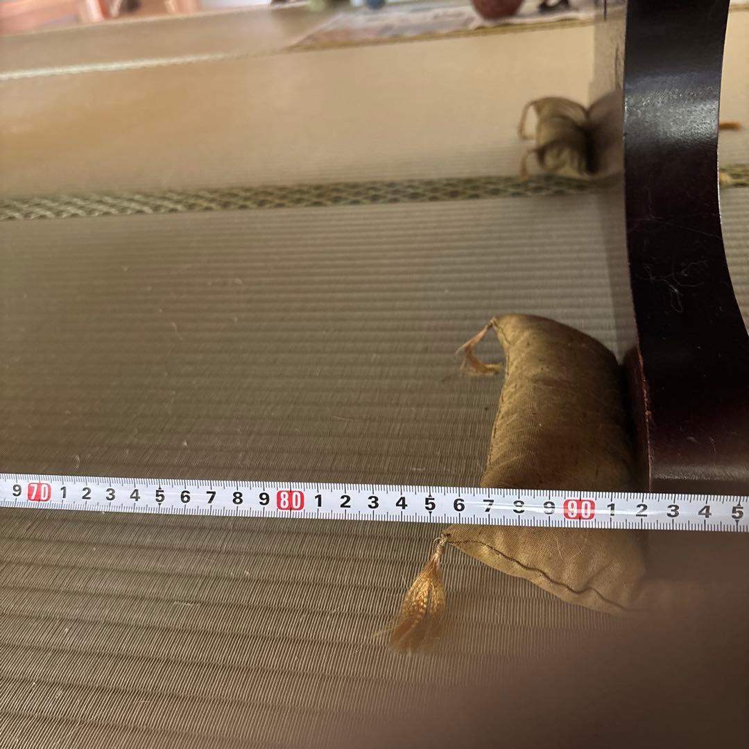 銘木家具　希少！木製低座卓 光沢仕上げ