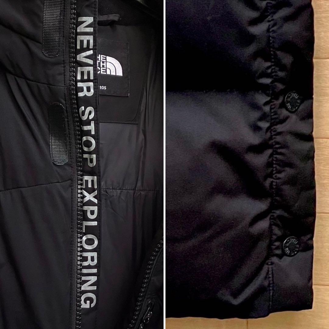 XL ザ ノースフェイス ダウンコート ロング ダウン ダウンジャケット 黒