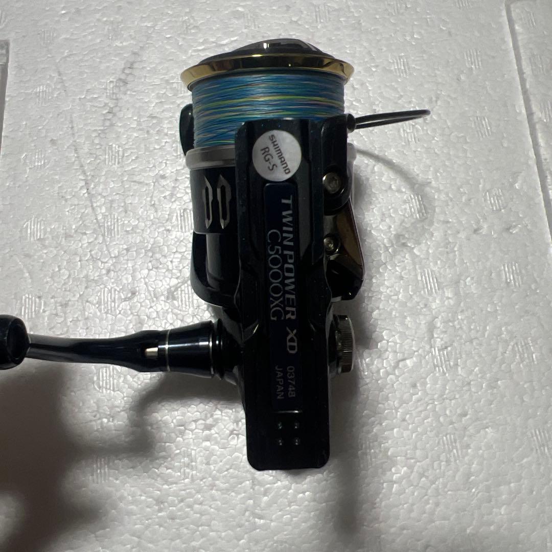 SHIMANO シマノ 17ツインパワー XD C5000XG 夢屋スプール付き
