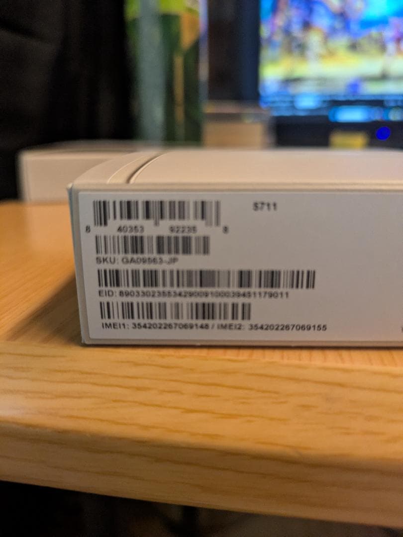 google pixel 9a simフリー　新品未使用　porcelain②
