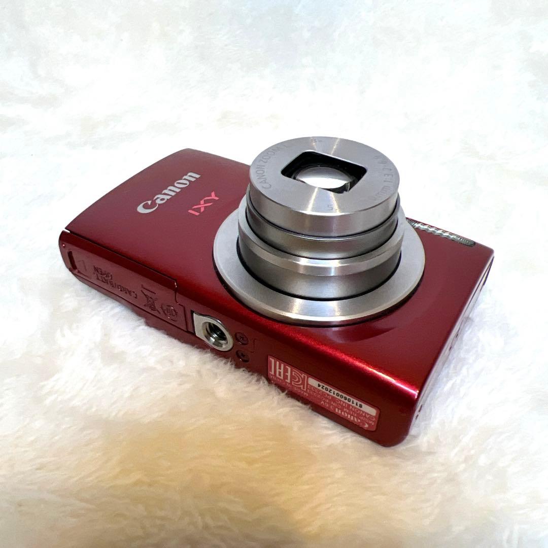 Canon キャノン IXY 200 レッド イクシー デジタル カメラ